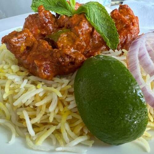Konaseema Chicken Fry Biryani - Egg Biryani